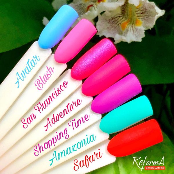 reforma be wild free collection colors matt