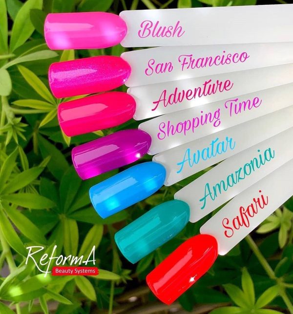 reforma be wild free collection colors shine