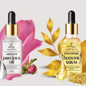 arty nails booster serum and precious oil set