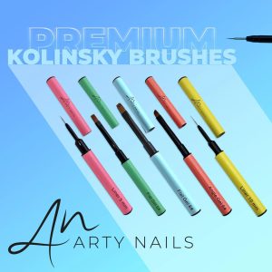 arty nails premium brushes