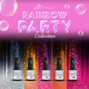 arty nails rainbow party collection