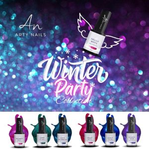 arty nails winter party collection