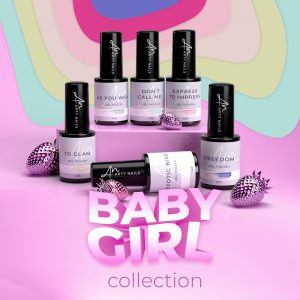 arty nails baby girl collection