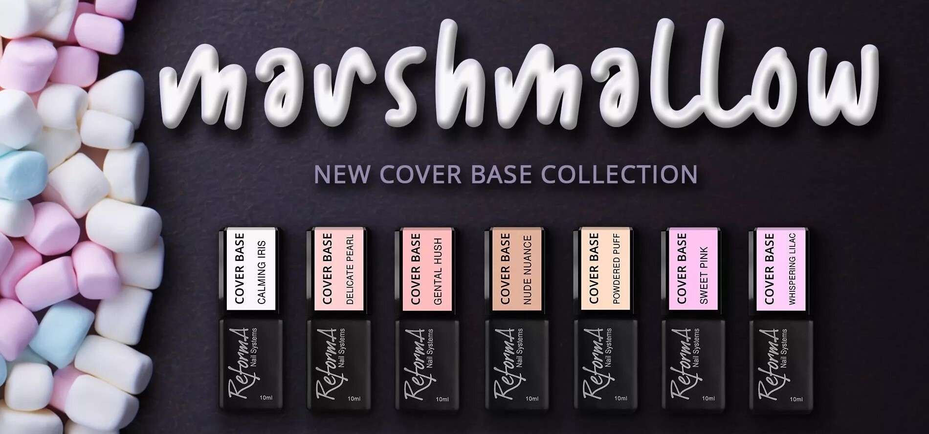 reforma marshmallow cover base collection slider