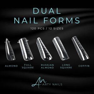 arty nails dual nail forms
