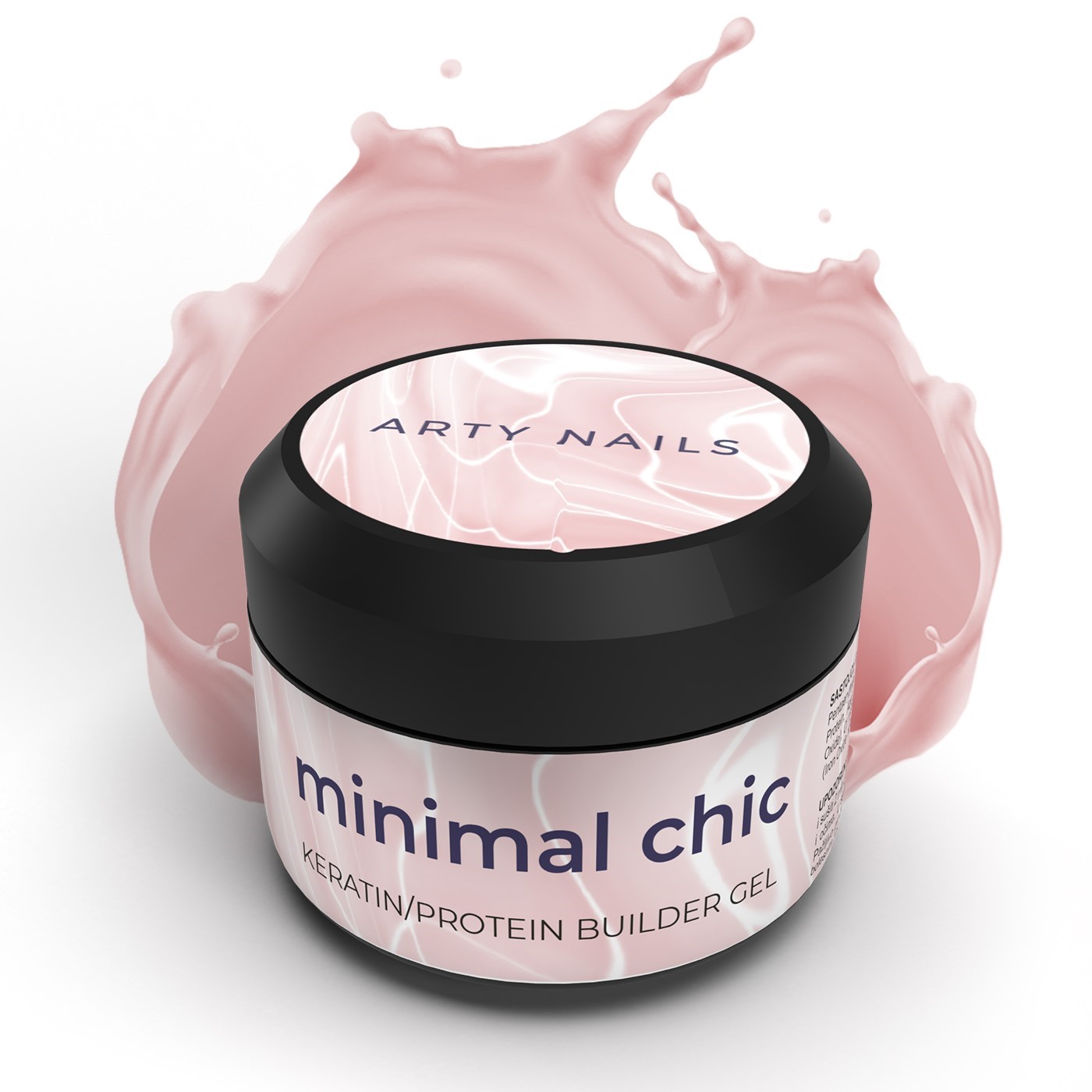 minimal chic keratin builder gel splash