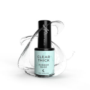 ARTY NAILS CLEAR RUBBER BASE (gušća viskoznost) 2.0. FORMULA 10 ml (Hema, Di-Hema, TPO free)