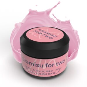 Naslovna 26 TIRAMISU FOR TWO ACRYLIC PRO BAZA ZA TRAJNI LAK 15 ML. (Hema, Di-Hema, TPO free)